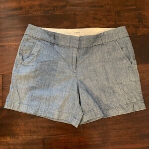 J. Crew chambray shorts